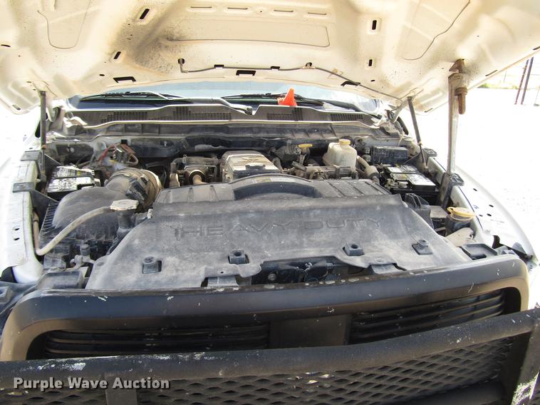 image for item DD4407 2012 Dodge Ram 5500 Crew Cab flatbed truck