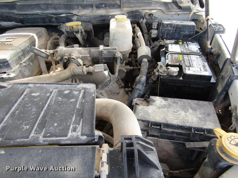 image for item DD4407 2012 Dodge Ram 5500 Crew Cab flatbed truck