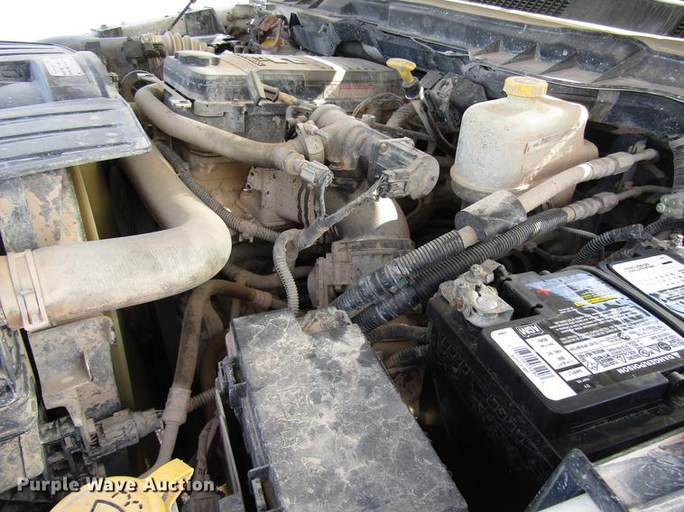 image for item DD4407 2012 Dodge Ram 5500 Crew Cab flatbed truck