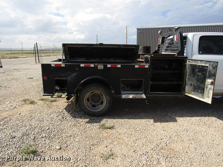 image for item DD4407 2012 Dodge Ram 5500 Crew Cab flatbed truck