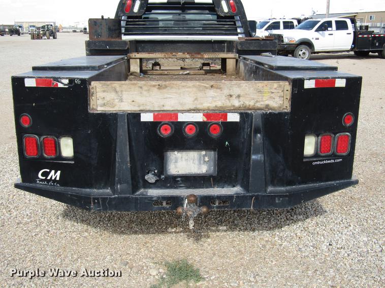 image for item DD4407 2012 Dodge Ram 5500 Crew Cab flatbed truck