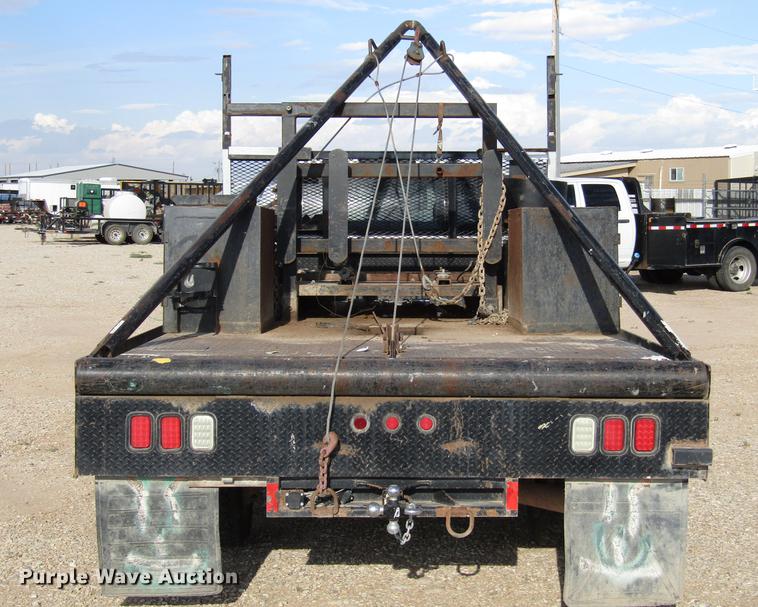 image for item DD4408 2014 Dodge Ram 5500 Crew Cab flatbed truck