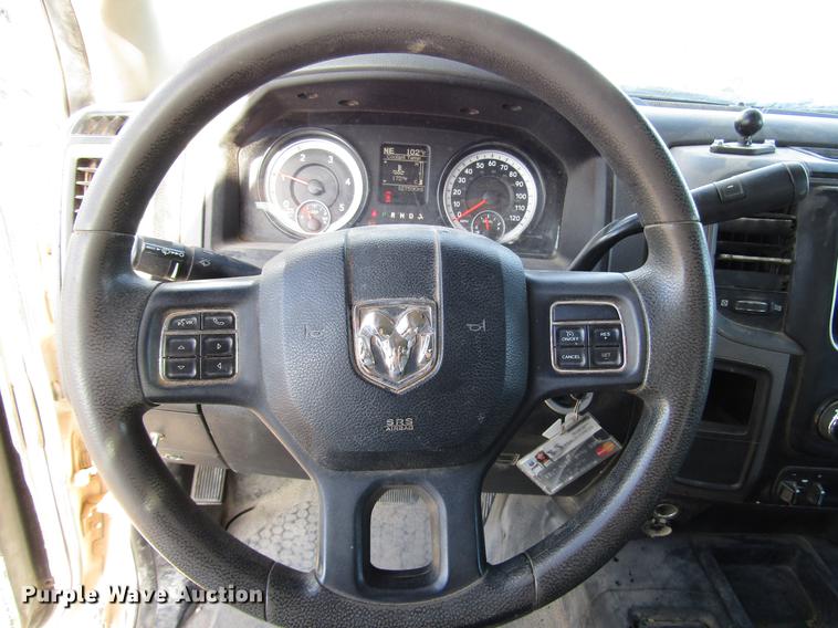 image for item DD4408 2014 Dodge Ram 5500 Crew Cab flatbed truck