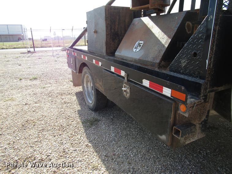 image for item DD4408 2014 Dodge Ram 5500 Crew Cab flatbed truck