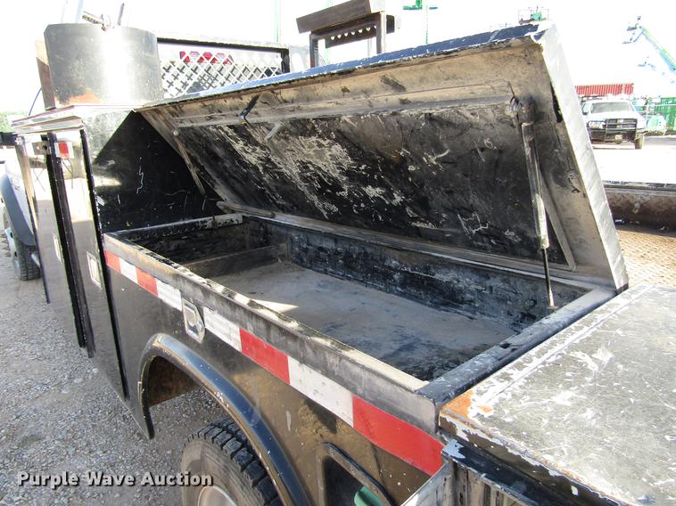 image for item DD4410 2014 Dodge Ram 5500 Crew Cab flatbed truck