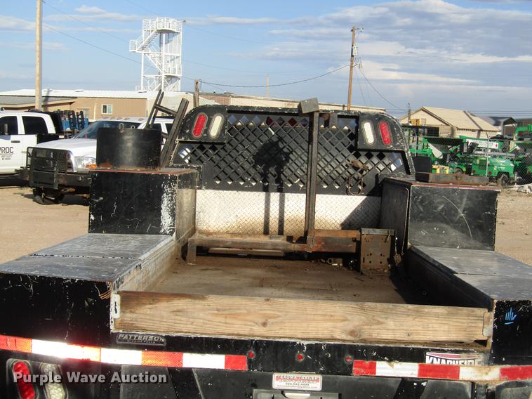 image for item DD4410 2014 Dodge Ram 5500 Crew Cab flatbed truck