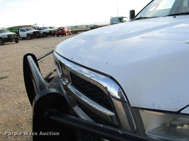 image for item DD4410 2014 Dodge Ram 5500 Crew Cab flatbed truck