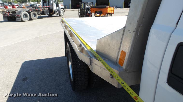image for item DD7401 2008 Ford F450 Super Duty XL Crew Cab flatbed truck