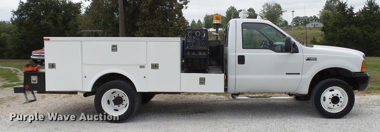 image for item DE4858 2000 Ford F450 Super Duty XL utility truck