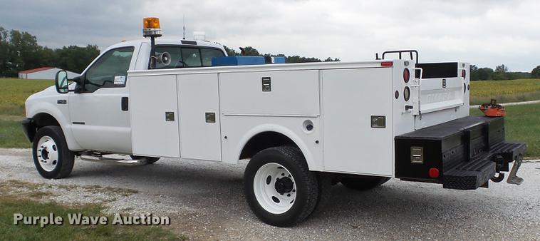 image for item DE4858 2000 Ford F450 Super Duty XL utility truck