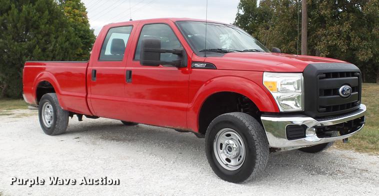 image for item DE4864 2011 Ford F250 Super Duty XL Crew Cab pickup truck