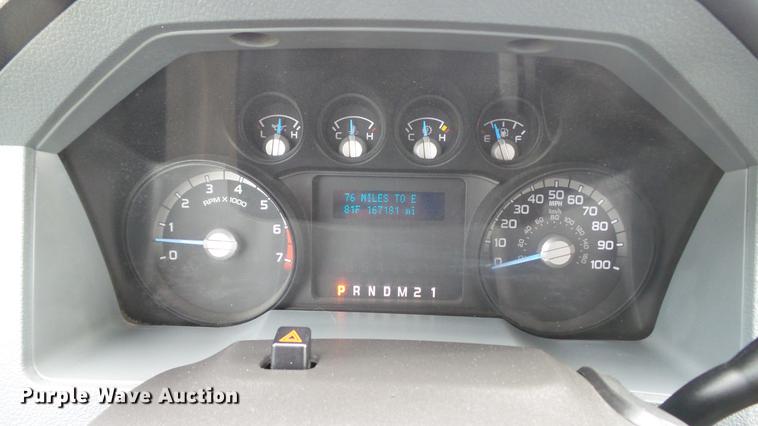 image for item DE4864 2011 Ford F250 Super Duty XL Crew Cab pickup truck