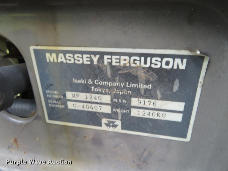 image for item DE6488 Massey-Ferguson 1240 MFWD tractor