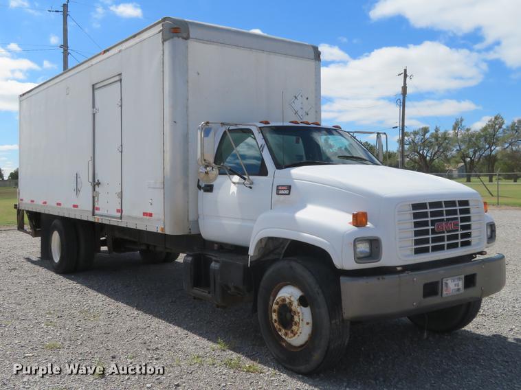 image for item DE6492 1997 GMC C6500 box truck
