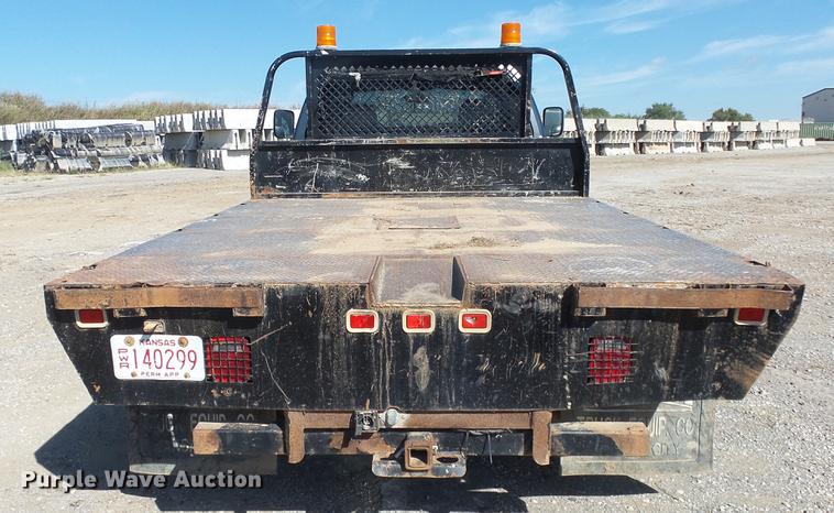 image for item DE7281 2008 Dodge Ram 4500HD Quad Cab flatbed truck