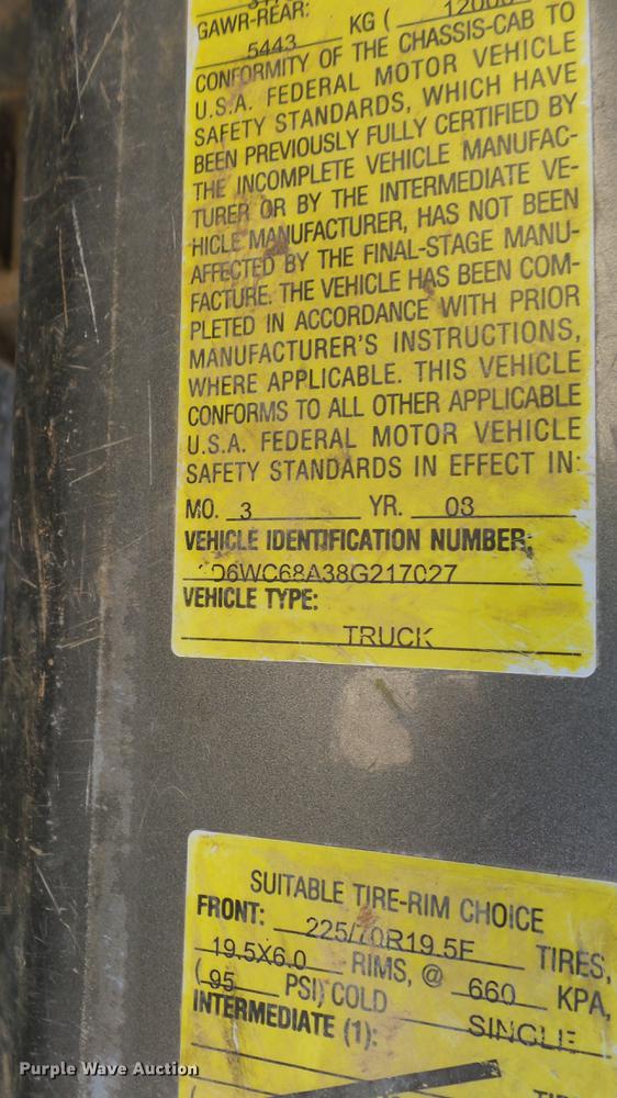 image for item DE7281 2008 Dodge Ram 4500HD Quad Cab flatbed truck