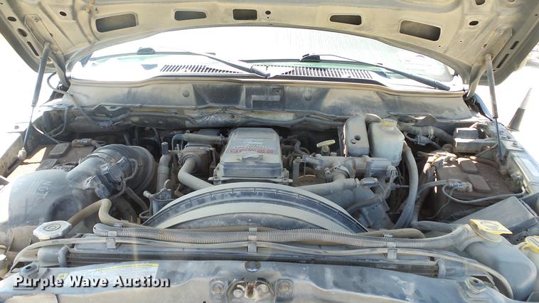 image for item DE7281 2008 Dodge Ram 4500HD Quad Cab flatbed truck