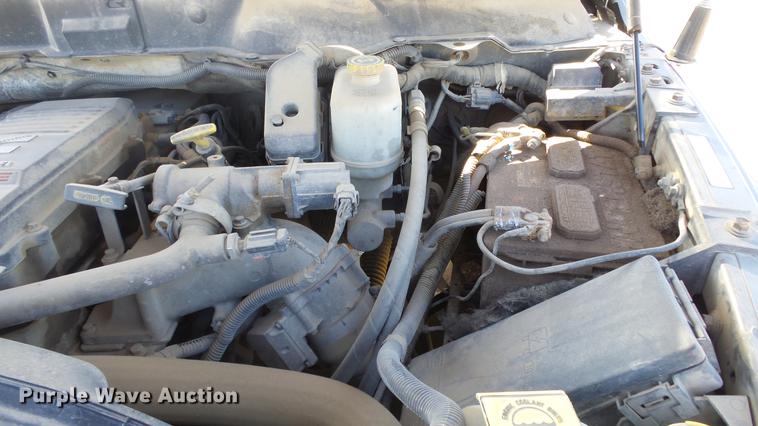 image for item DE7281 2008 Dodge Ram 4500HD Quad Cab flatbed truck