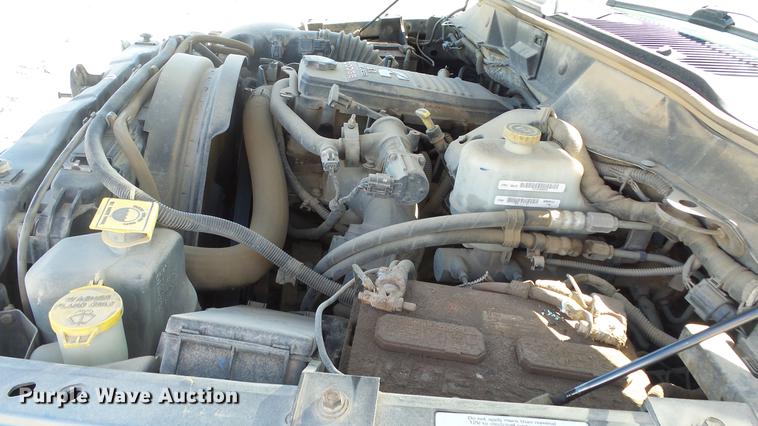 image for item DE7281 2008 Dodge Ram 4500HD Quad Cab flatbed truck