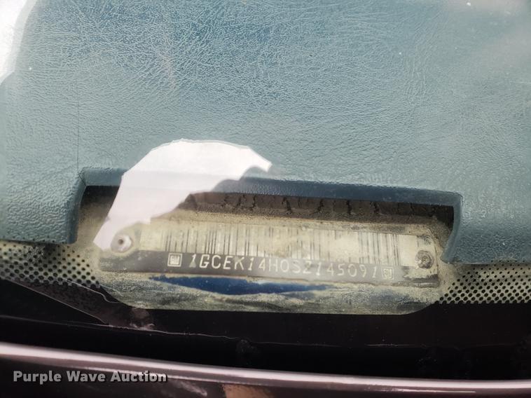 image for item EF9927 1995 Chevrolet 1500 pickup truck