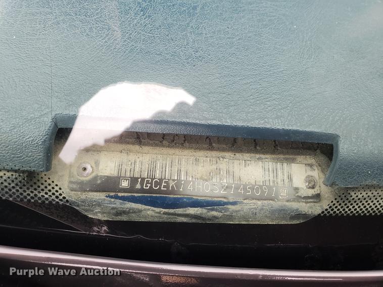 image for item EF9927 1995 Chevrolet 1500 pickup truck