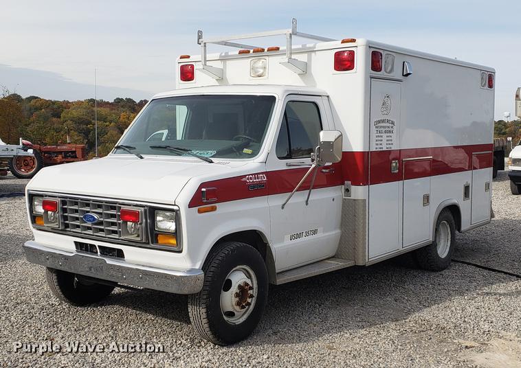 image for item EF9954 1991 Ford Econoline E350 ambulance