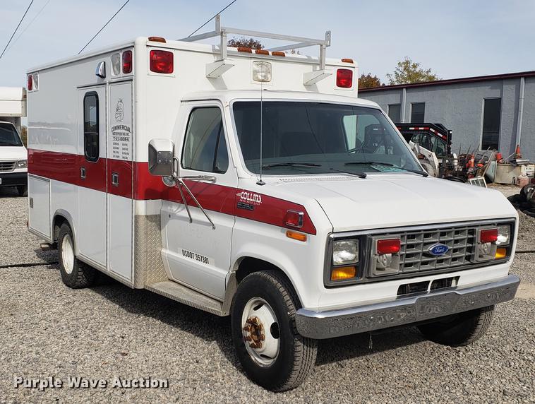image for item EF9954 1991 Ford Econoline E350 ambulance
