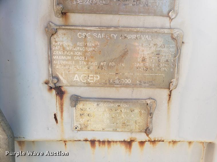 image for item EF9968 Conex container