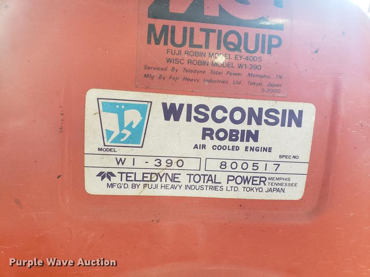 image for item EF9976 Multi Quip ACX-170S welder/generator