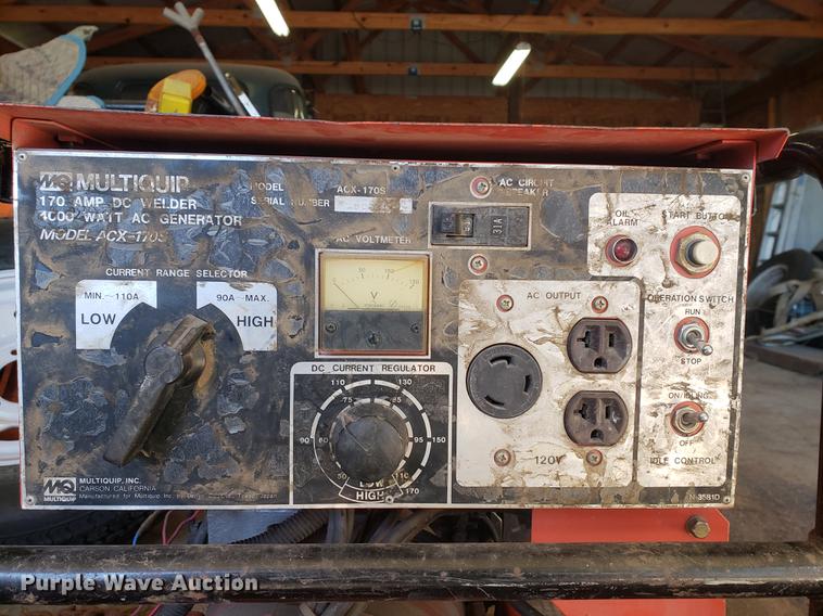 image for item EF9976 Multi Quip ACX-170S welder/generator