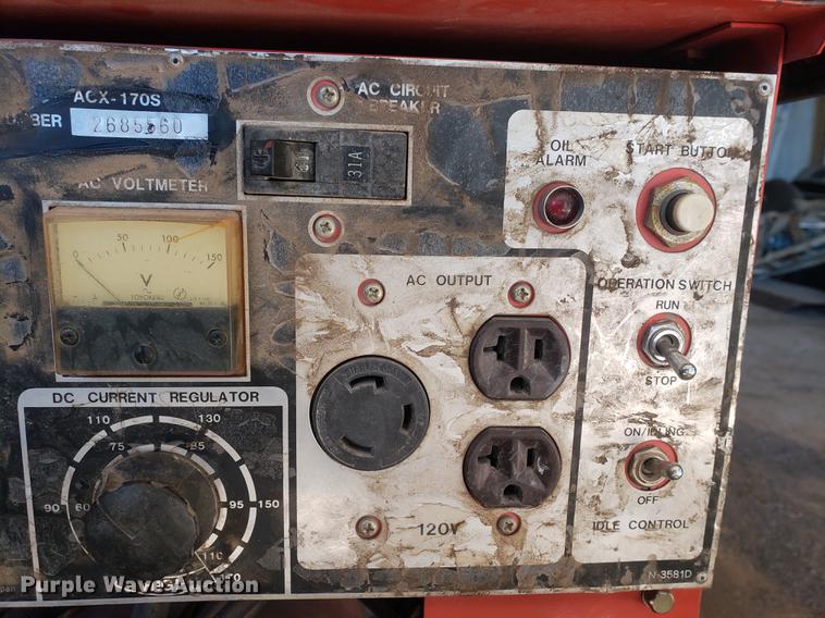 image for item EF9976 Multi Quip ACX-170S welder/generator