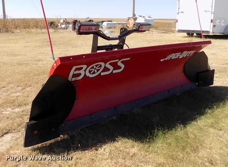2016 Boss snow plow in Saint Francis, KS Item ER9181 sold Purple Wave