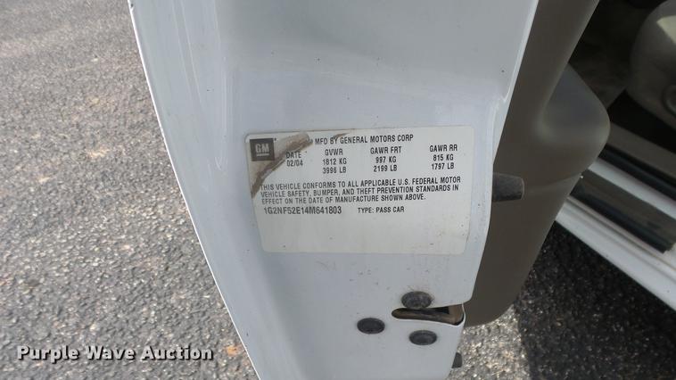 image for item ES9438 2004 Pontiac Grand AM