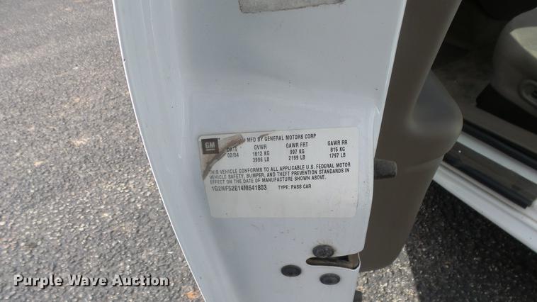 image for item ES9438 2004 Pontiac Grand AM