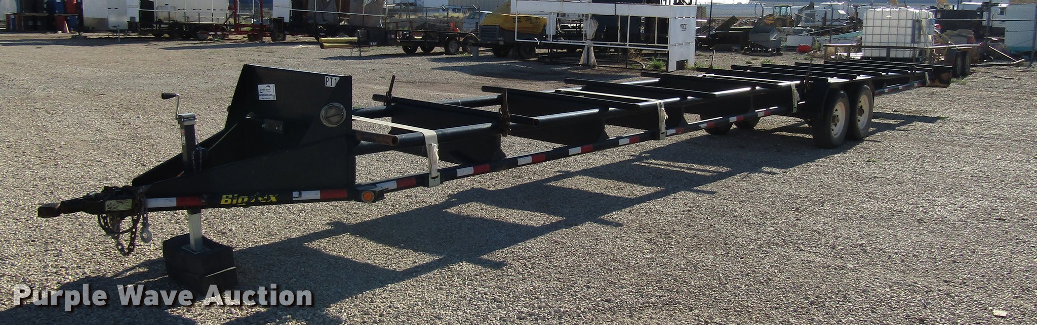 2015 Big Tex pipe trailer in Carlsbad, NM Item DD4414 sold Purple Wave