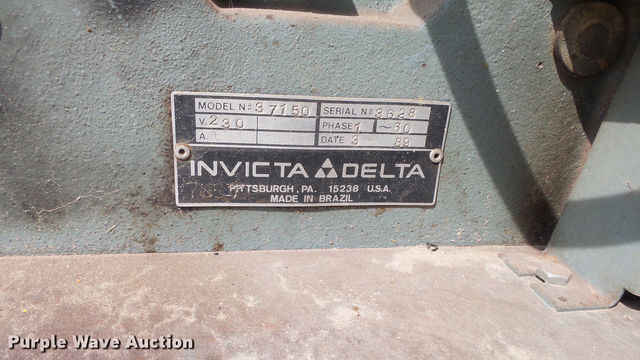 Delta DJ15 jointer in Bartlesville, OK Item ET9620 sold Purple Wave