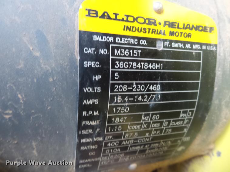 image for item DB7041 Basic Machinery Co Pulv-O-Pactor F624-3-2 clay grinding system