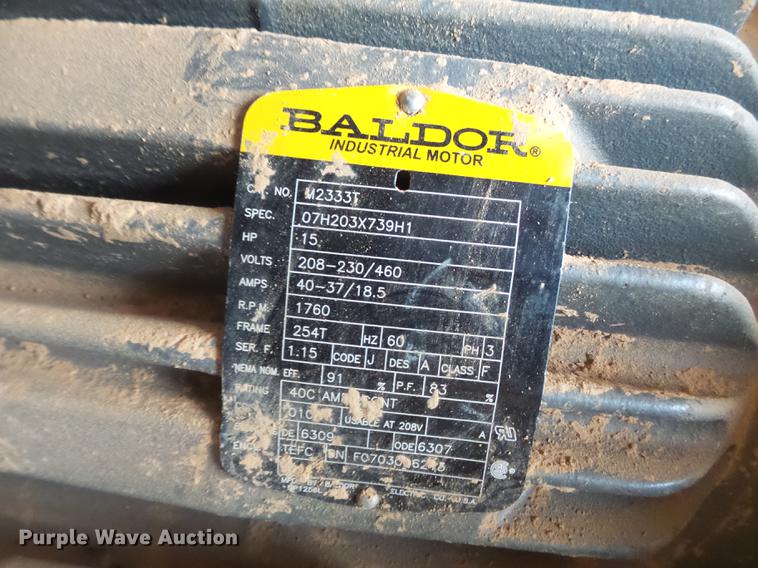 image for item DB7041 Basic Machinery Co Pulv-O-Pactor F624-3-2 clay grinding system