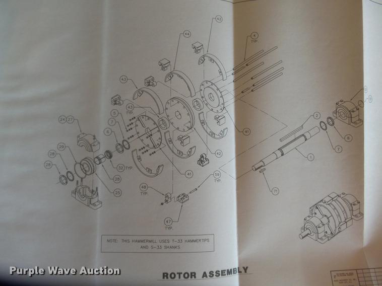 image for item DB7041 Basic Machinery Co Pulv-O-Pactor F624-3-2 clay grinding system