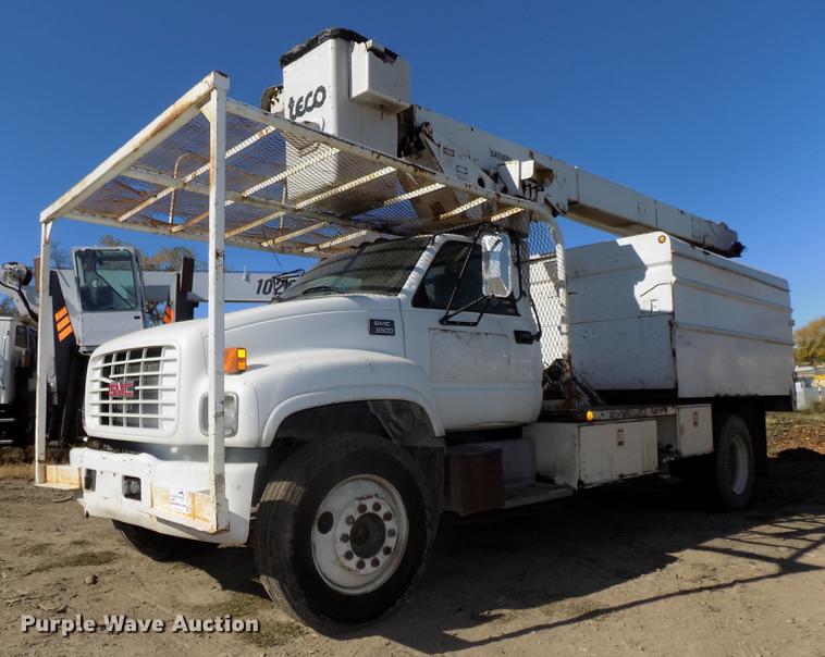 image for item DB8515 1997 GMC C7500 bucket truck