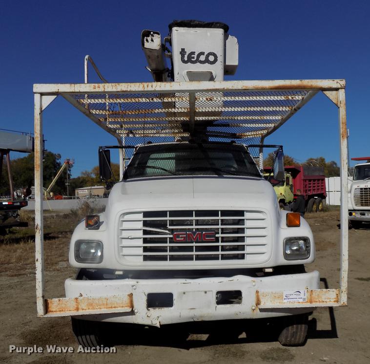 image for item DB8515 1997 GMC C7500 bucket truck
