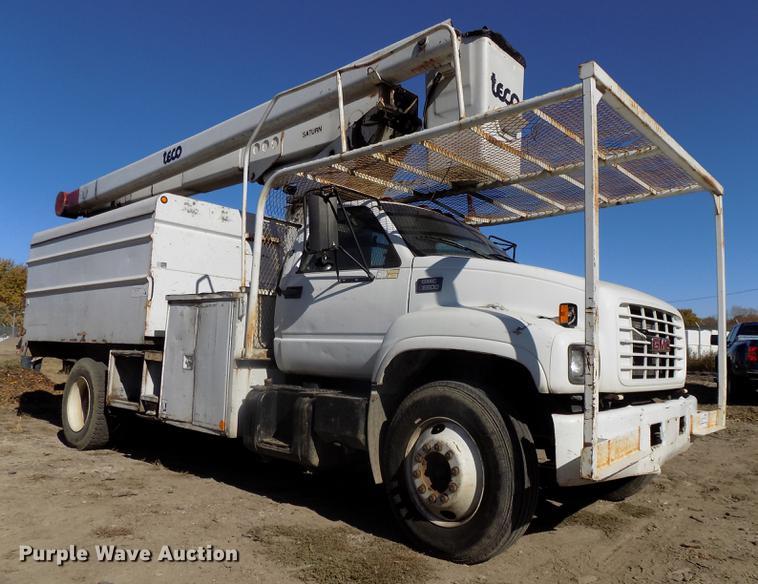 image for item DB8515 1997 GMC C7500 bucket truck