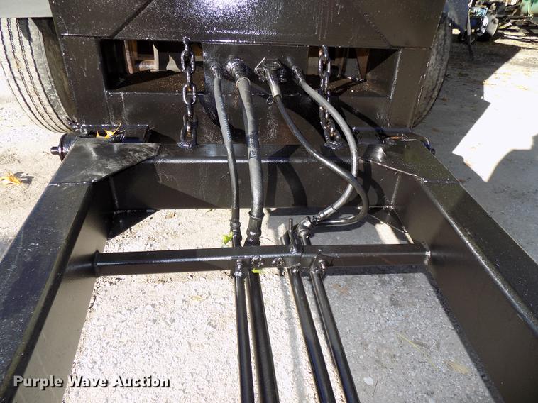 image for item DB8525 1985 Raven end dump pup trailer