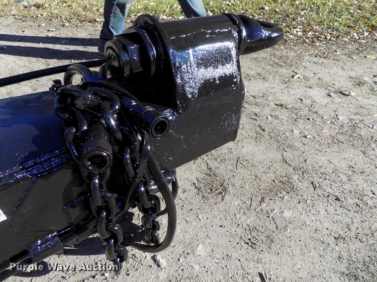 image for item DB8525 1985 Raven end dump pup trailer