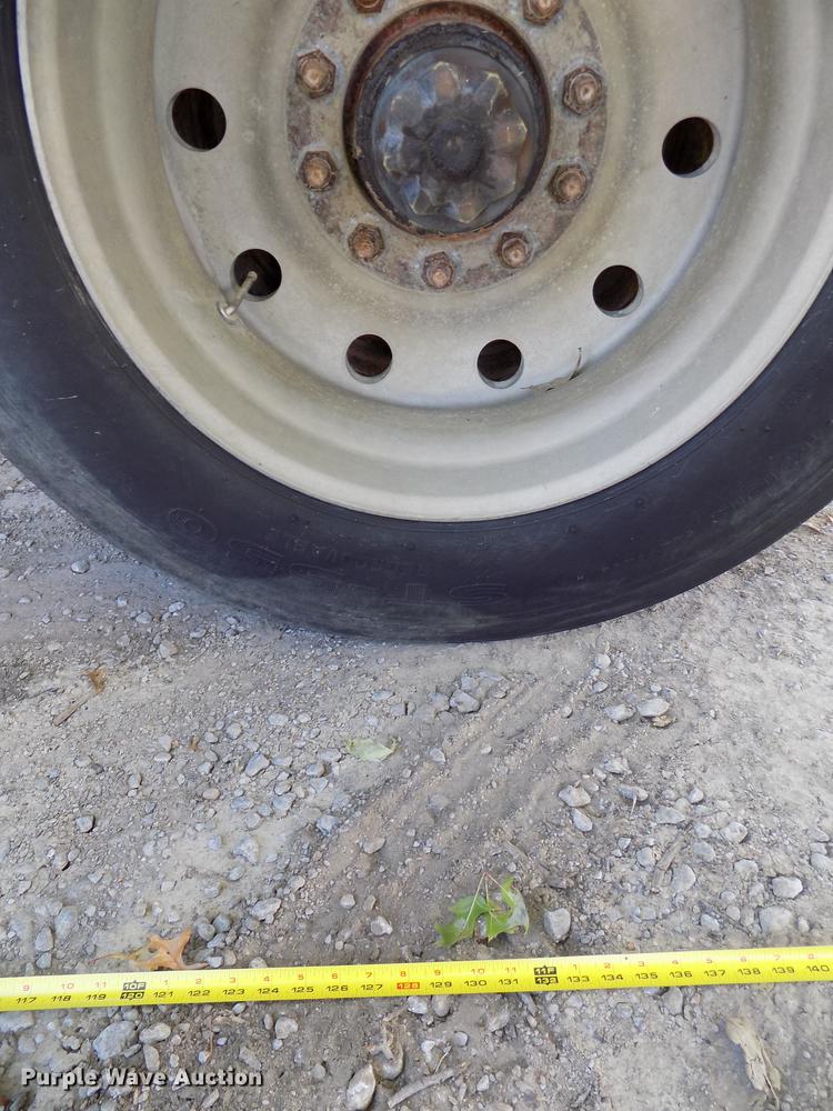 image for item DB8525 1985 Raven end dump pup trailer