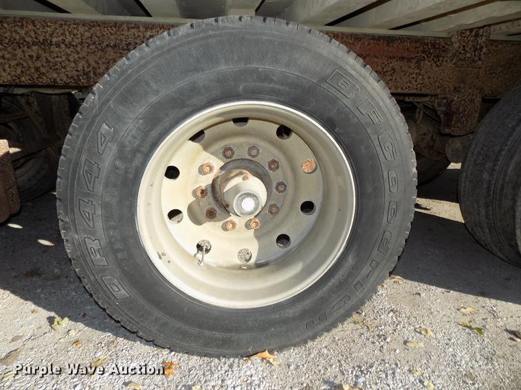 image for item DB8525 1985 Raven end dump pup trailer