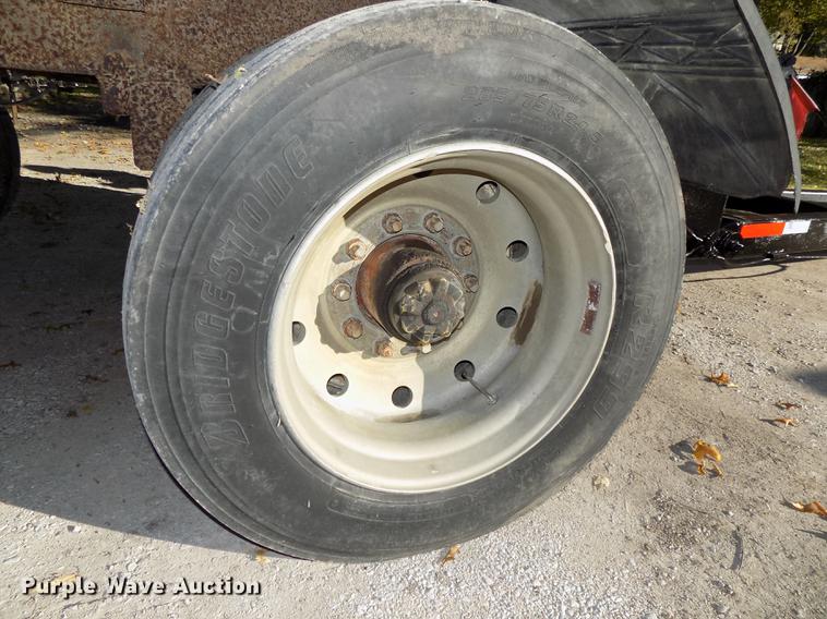 image for item DB8525 1985 Raven end dump pup trailer