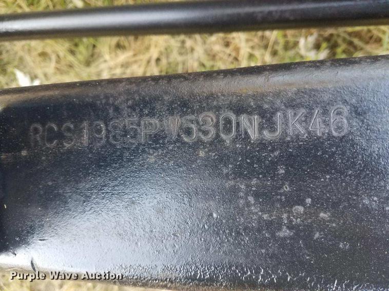 image for item DB8525 1985 Raven end dump pup trailer