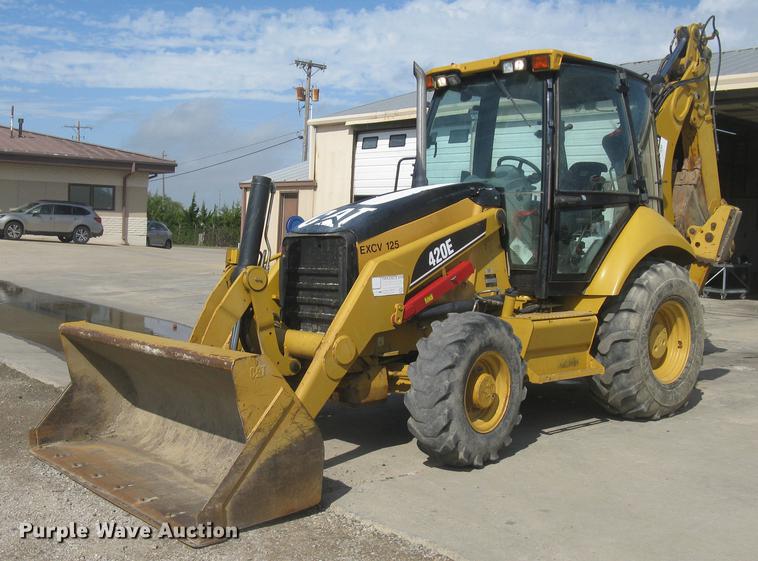 image for item DC1305 2006 Caterpillar 420E backhoe