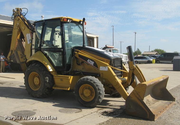 image for item DC1305 2006 Caterpillar 420E backhoe